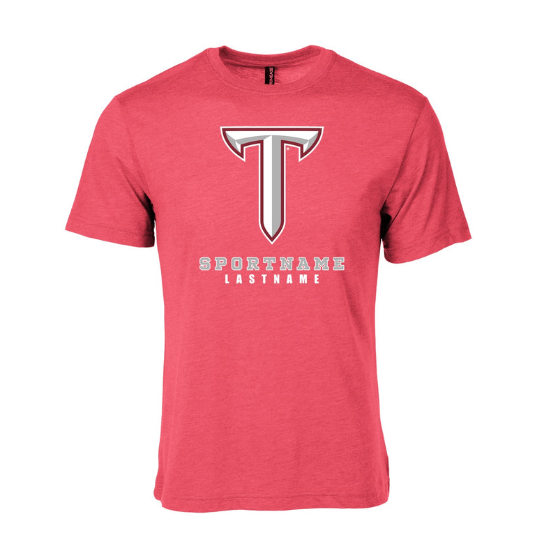 Triblend T-Shirt - Red Heather
