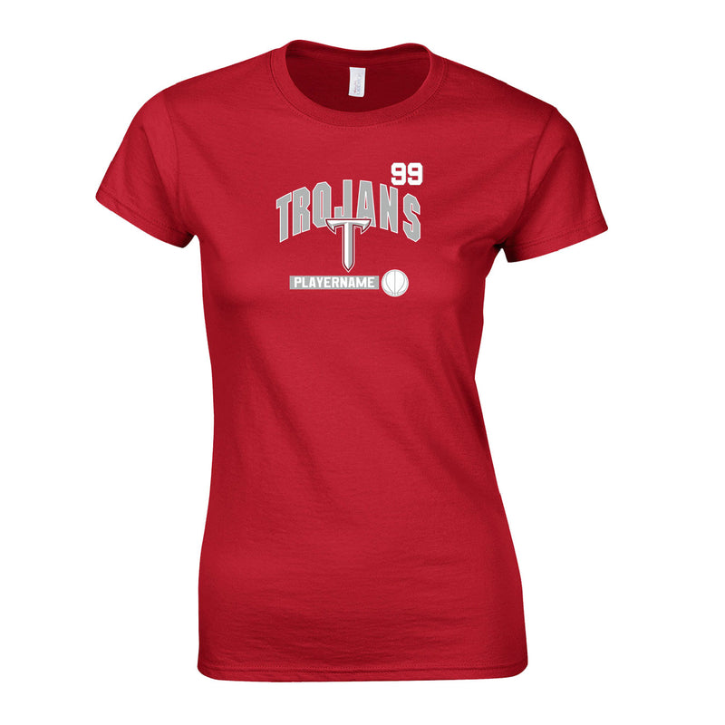 Women's Semi-Fitted Classic T-Shirt  - Red